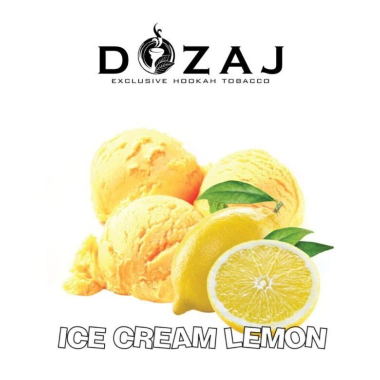 DOZAJ(ドザジ) ICE CREAM LEMON(アイスクリームレモン) シーシャ(水タバコ)・フレーバーの通販・卸売販売サイト C